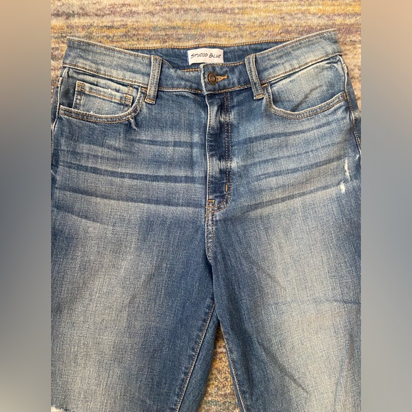Distressed jeans, Studio Blue (from Stitch Fix), women’s size 30 - Picture 3 of 13